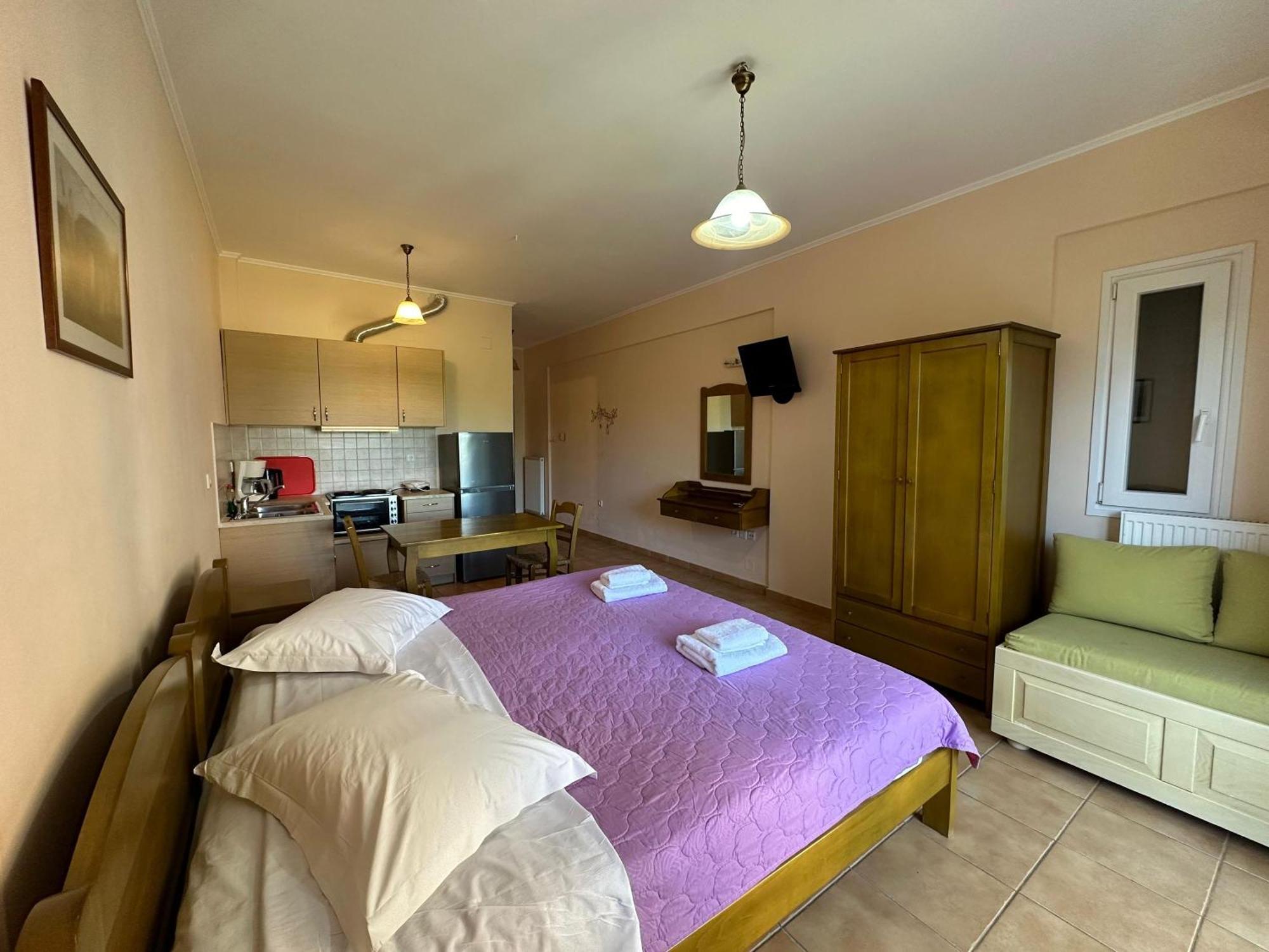 Ferienwohnung Porto Nirikos Lefkada - Private Parking Exterior foto
